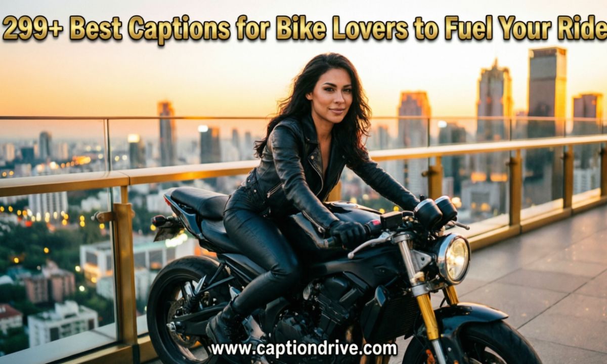 Best Captions for Bike Lovers