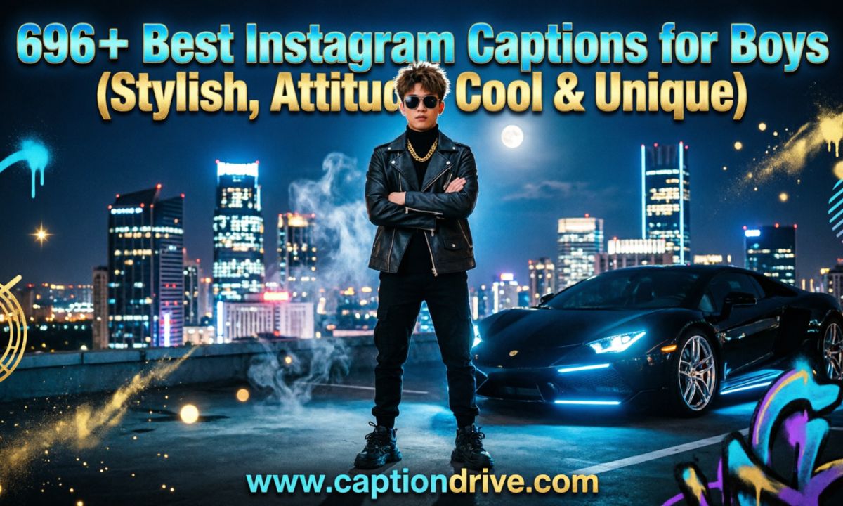 Best Instagram Captions for Boys