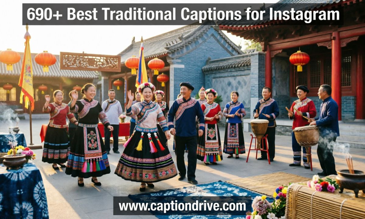Best Traditional Captions for Instagram