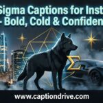 Sigma Captions for Instagram