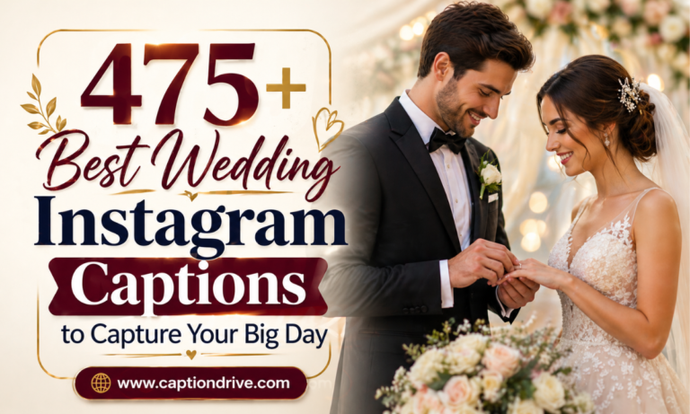 Wedding Instagram Captions