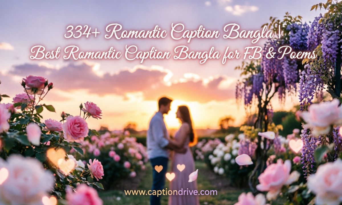 Best Romantic Caption Bangla