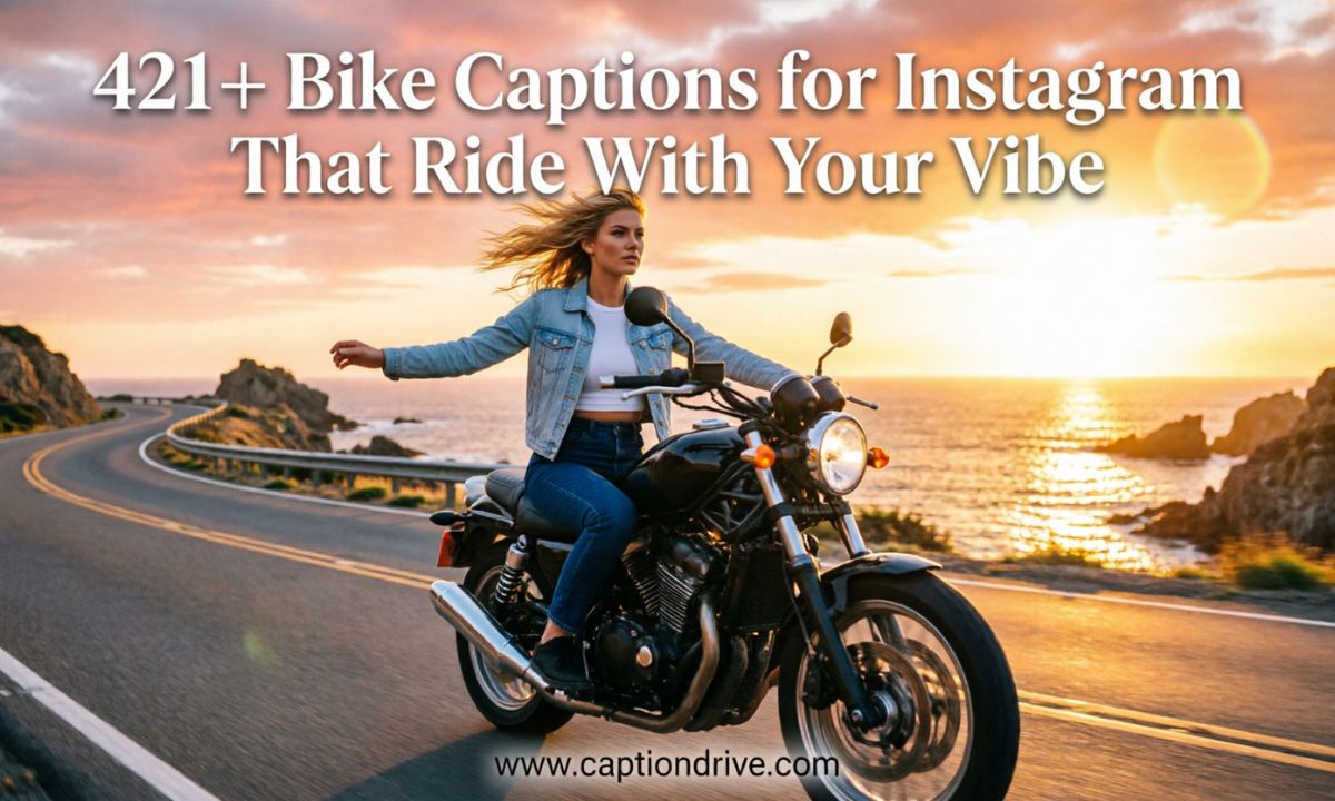 Bike Captions for Instagram