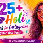Holi Captions for Instagram