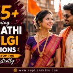 Marathi Mulgi Captions