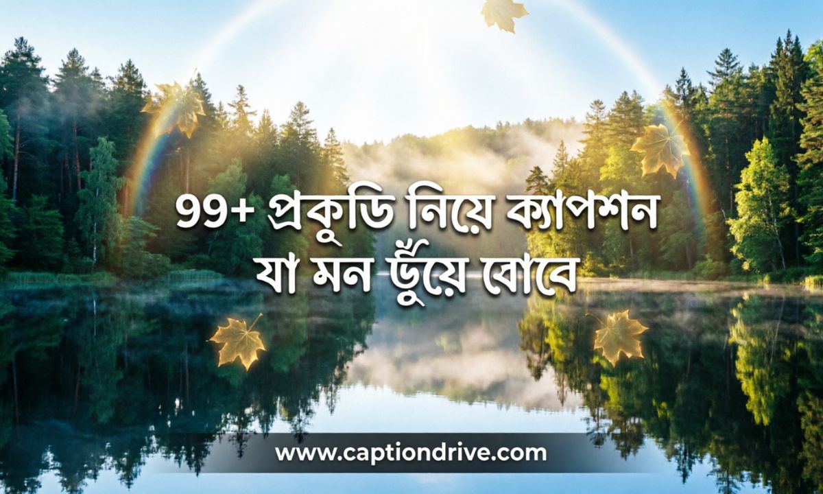 nature captions in bangla