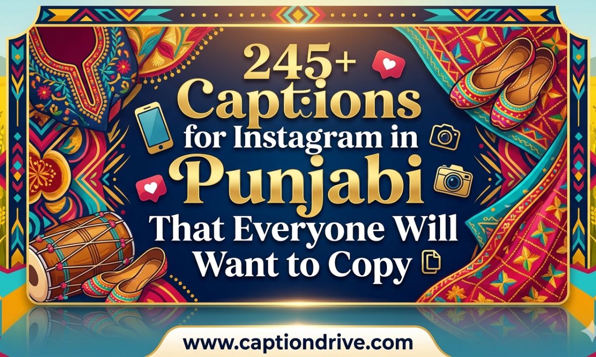 Captions for Instagram in Punjabi