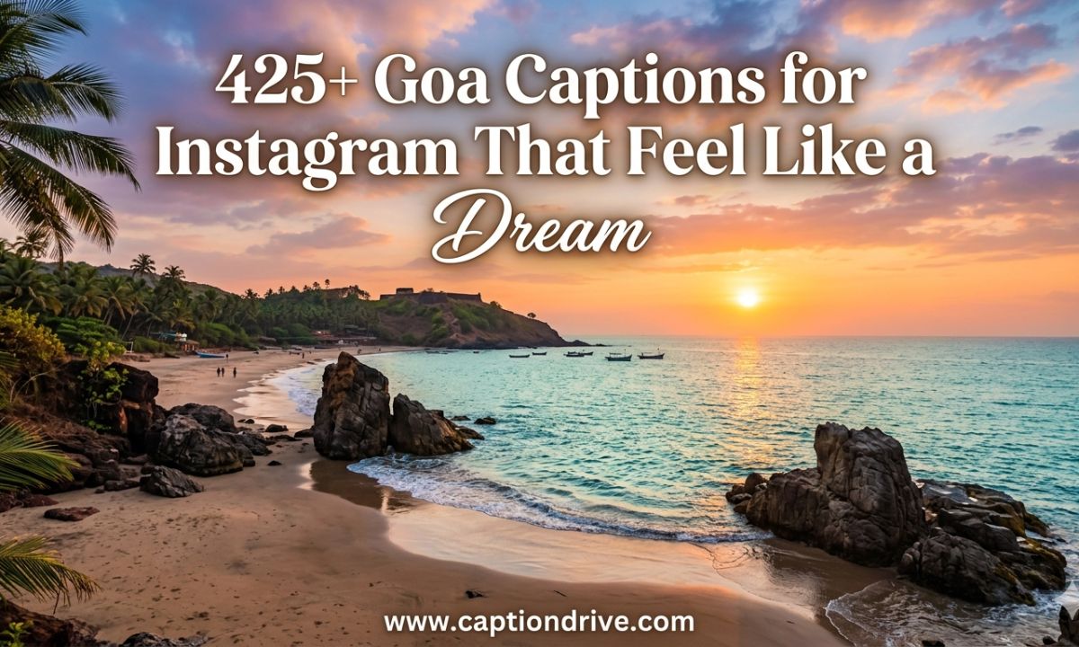 Goa Captions for Instagram