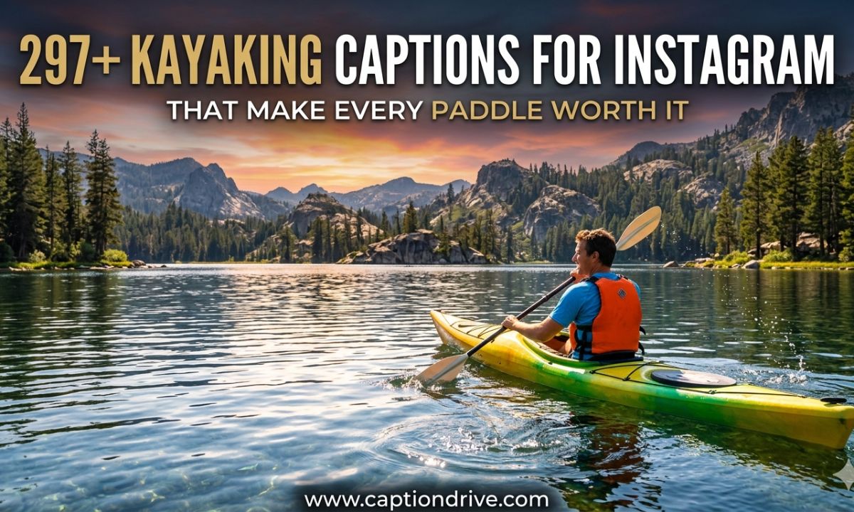 Kayaking Captions For Instagram