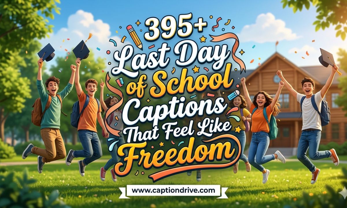 Last Day of School Captions