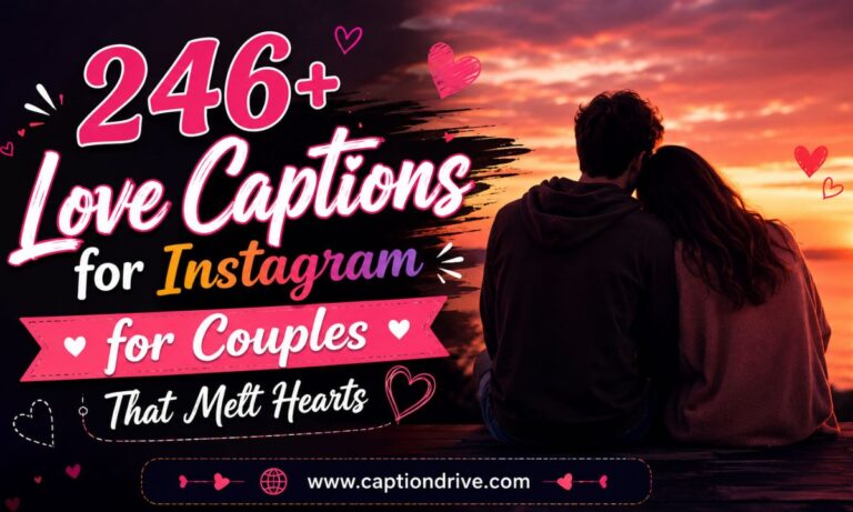 Love Captions for Instagram