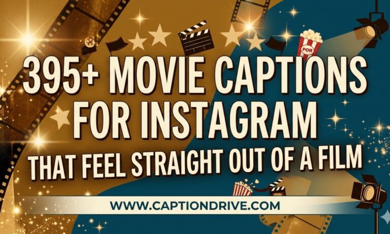 Movie Captions for Instagram