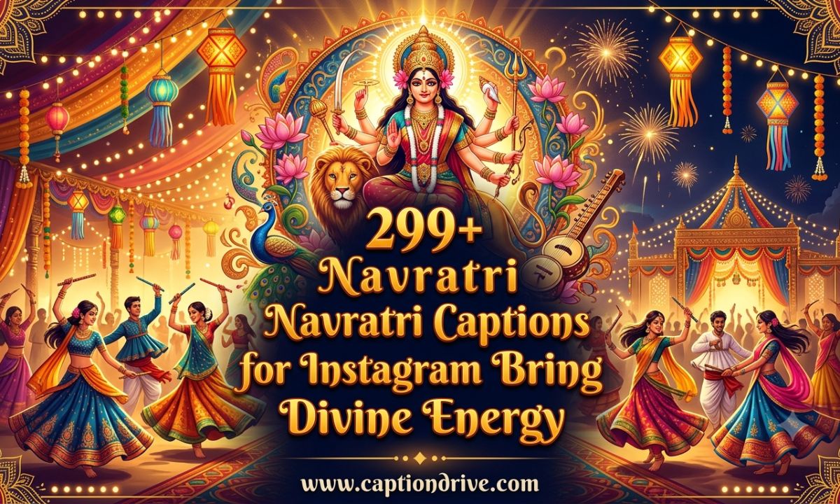 Navratri Captions for Instagram
