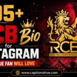 RCB Bio for Instagram