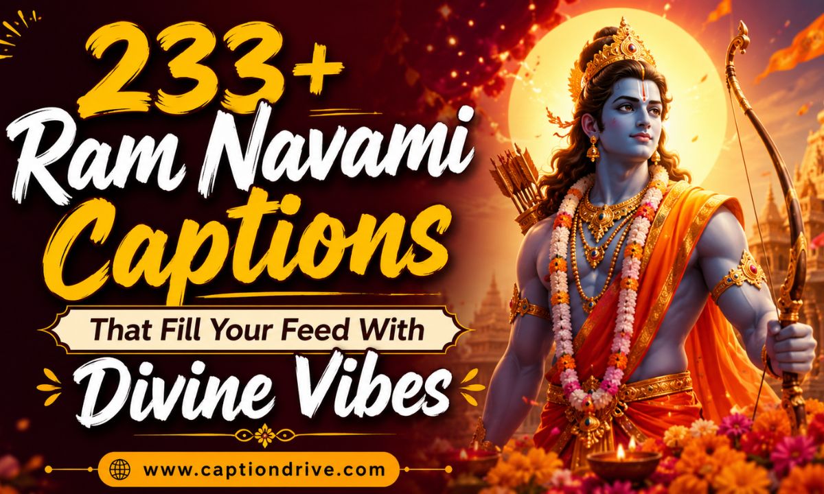 Ram Navami Captions