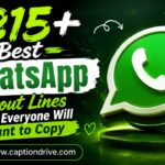WhatsApp About Lines