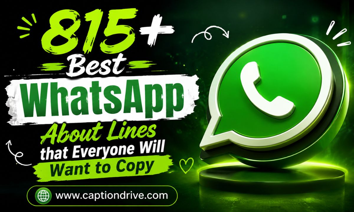 WhatsApp About Lines